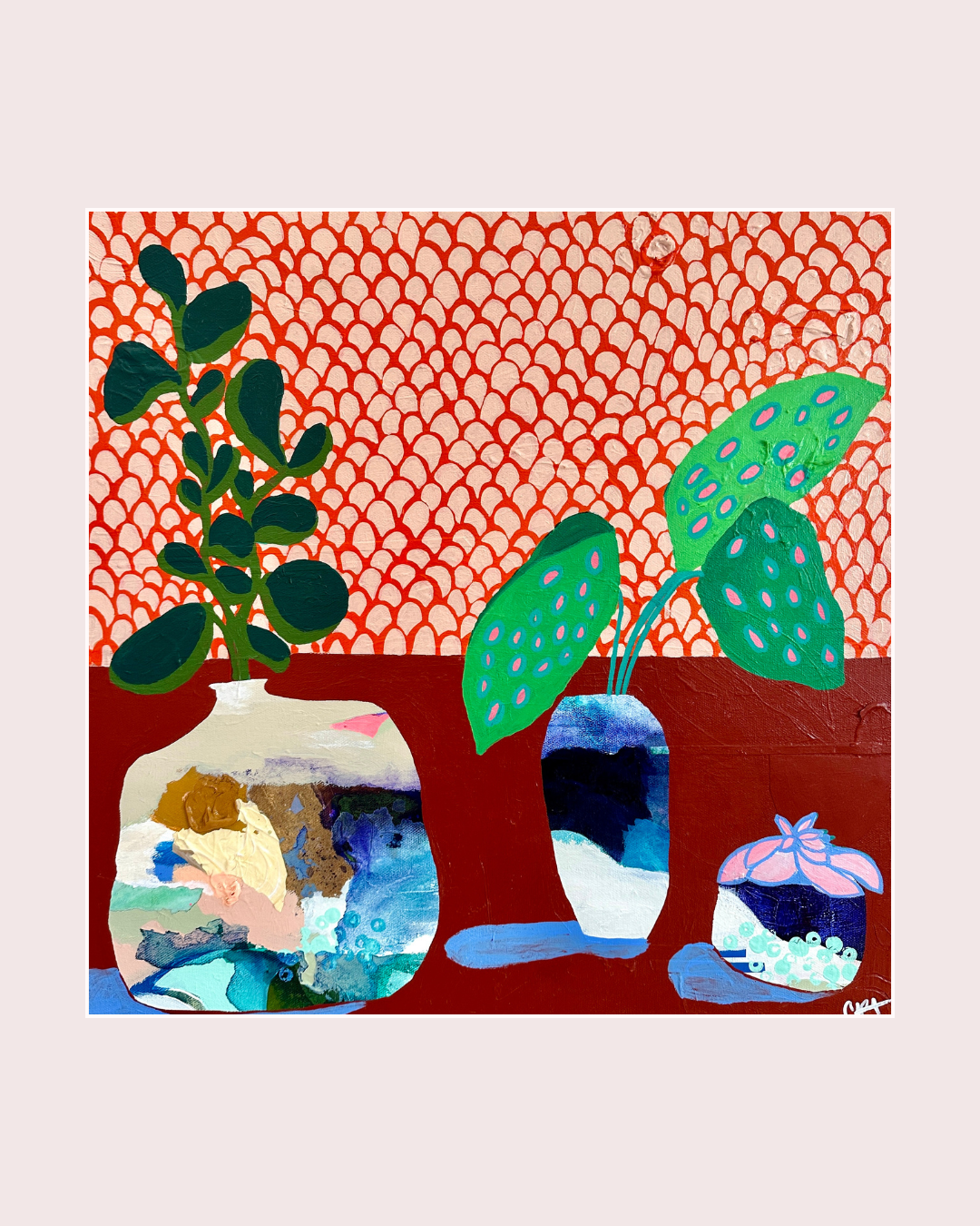 "I Named My Plants (from left to right) Cassandra, George, and Fifi" Print
