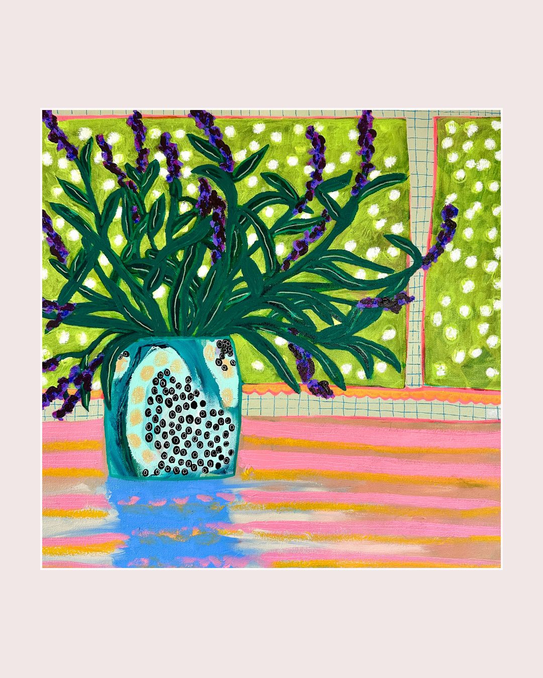 "I'm Taking My Mexican Sage To The Plant Swap" Print