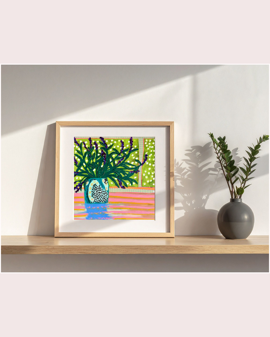 "I'm Taking My Mexican Sage To The Plant Swap" Print