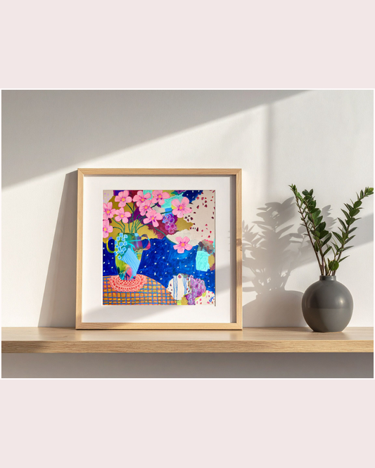 "The Cosmos Were From A Work Event" Print