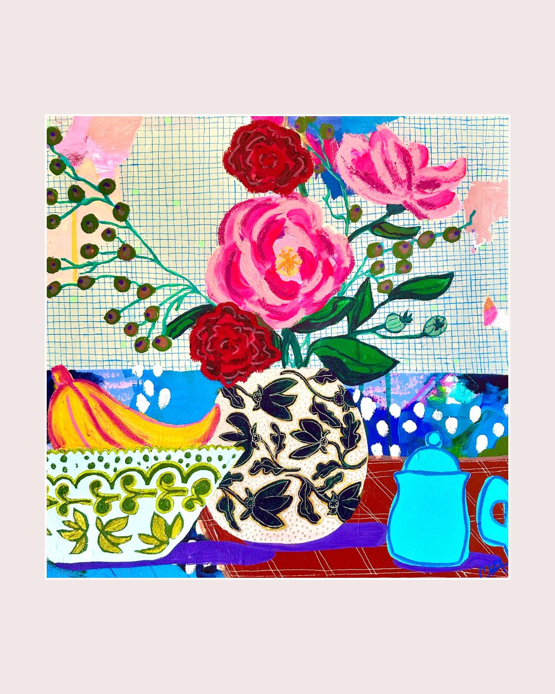 "Better Eat Those Bananas" Print