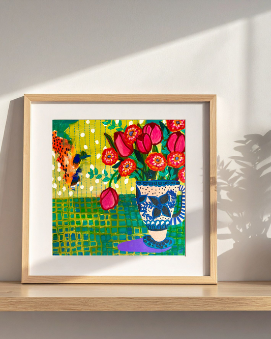 "The Vase Was My Great Grandmothers" Print