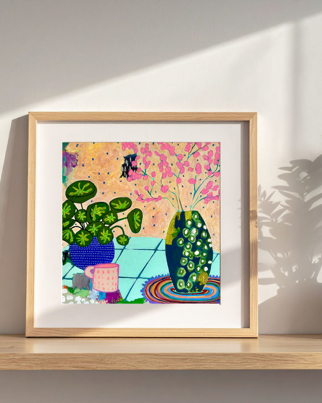 "The Watermelon Plant Is From Half Moon Bay" Print