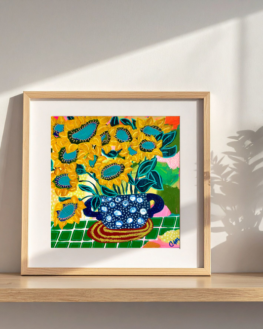 "They Were Really Happy Next To The Window" Print