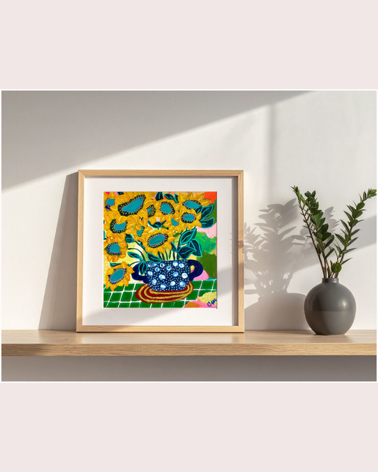 "They Were Really Happy Next To The Window" Print